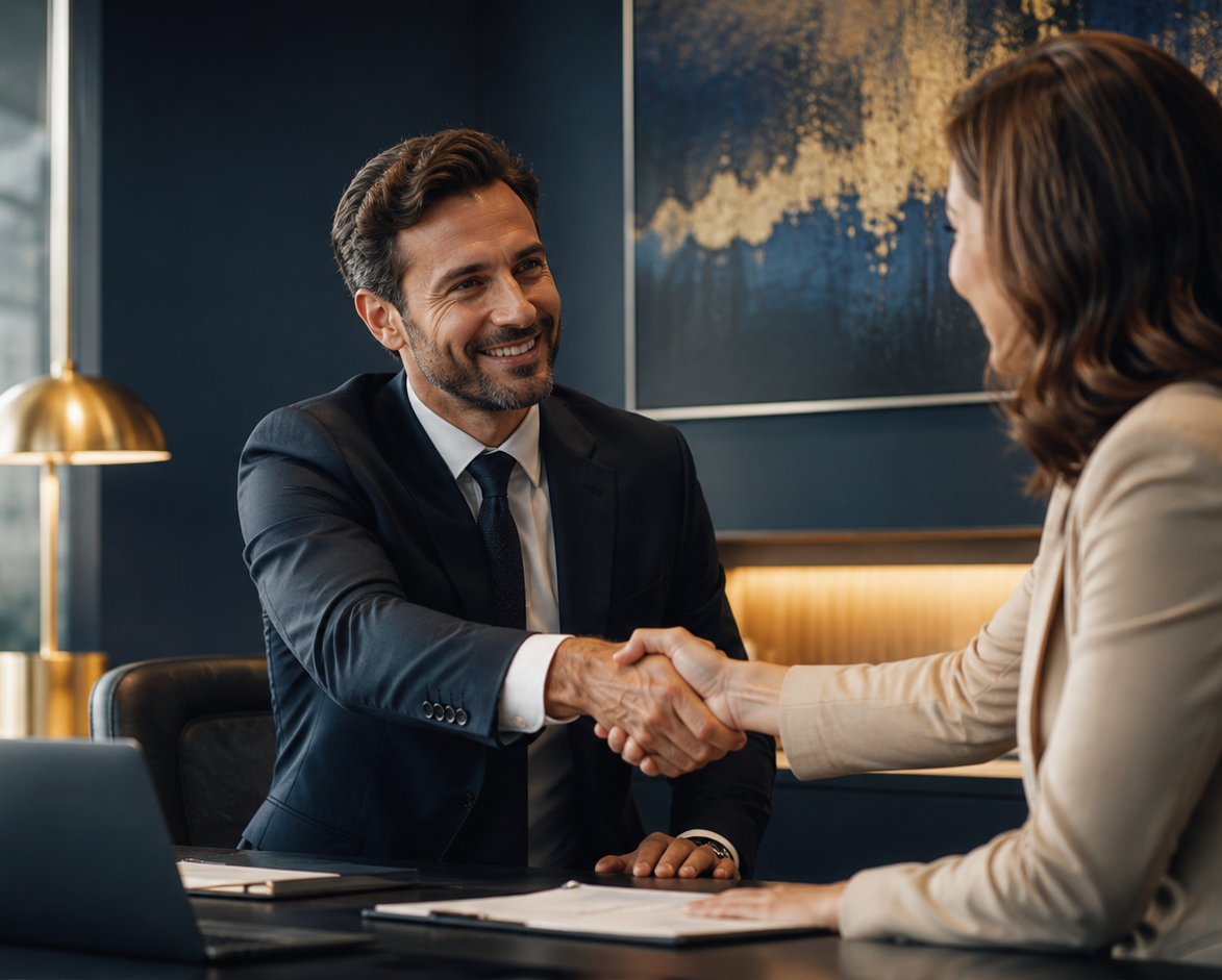 Accompagnement commercial et stratégie de vente ONYNE Rendez-vous professionnel entre un consultant ONYNE et une cliente pour développer la stratégie commerciale et les ventes d’une entreprise